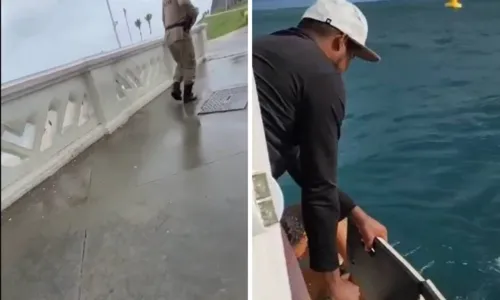  				 					Com bandeira amarela, Travessia Salvador-Mar Grande é suspensa 				 				