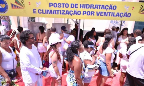 
				
					Confira os pontos de hidratação e ventilação disponíveis no Carnaval
				
				