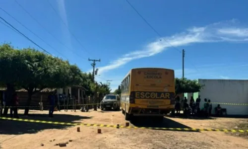 
				
					Criança de 8 anos morre após ser atropelada por ônibus escolar na BA
				
				