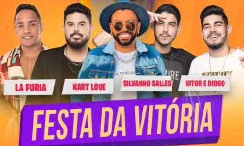 
				
					Davi terá 'Festa da Vitória' em Cajazeiras neste domingo (21)
				
				