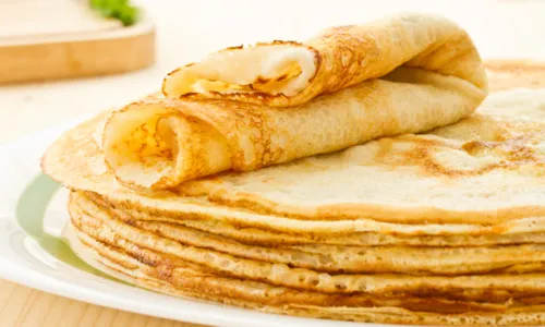  				 					De aveia: prepare panquecas mais saudáveis 				 				