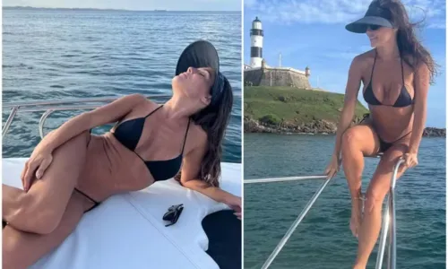  				 					Deborah Secco resgata fotos e homenageia Salvador: 'Amo essa cidade' 				 				