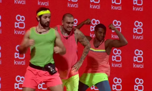 
				
					Depois de briga intensa, Davi, Matteus e MC Bin Laden dançam juntos
				
				