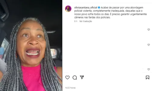  Deputada relata 'abordagem policial violenta' sofrida em Salvador 