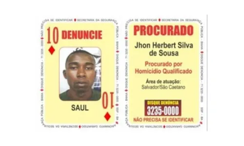 
				
					'Dez de Ouros' do Baralho do Crime é preso no Rio de Janeiro
				
				