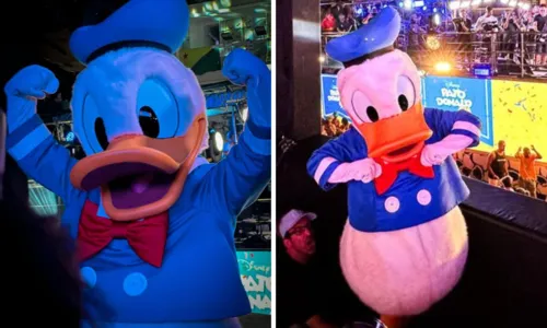 
				
					Disney celebra 90 anos de Pato Donald no Carnaval de Salvador
				
				