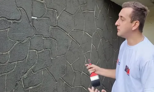 
				
					Efeito pedra com argamassa: pedreiro ensina técnica incrível com R$ 50
				
				