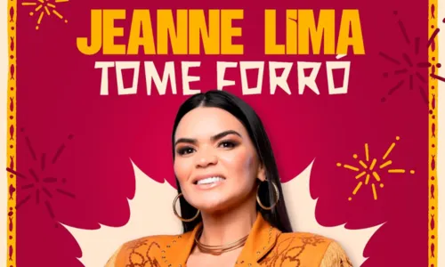 
				
					Em clima de São João, Jeanne Lima lança novo álbum 'Tome Forró'
				
				