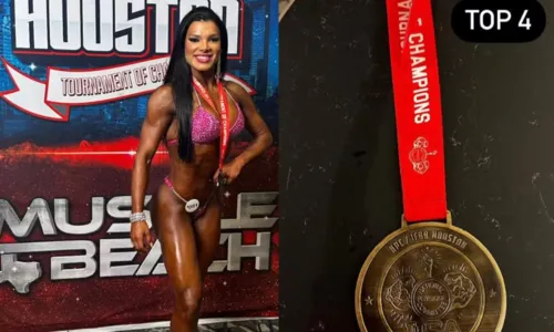  				 					Ex-morena do Tchan impressiona ao se tornar fisiculturista; VÍDEO 				 				