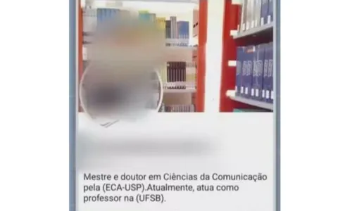 
				
					Falso professor é preso em flagrante em universidade federal da Bahia
				
				