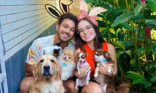  				 					Famosos celebram domingo de Páscoa em família; veja registros 				 				