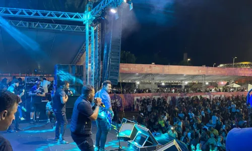  				 					Galeria: veja fotos do 'Show da Cufa Bahia' em Lauro de Freitas 				 				
