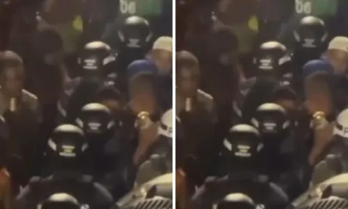 
				
					Homem é agredido por guarda municipal durante pré-Carnaval de Salvador
				
				