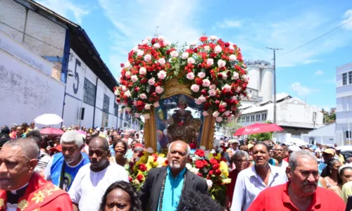 
				
					Homenagem a Santa Luzia: veja fotos da celebração em Salvador
				
				