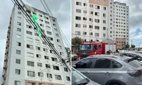 
				
					Incêndio atinge apartamento no bairro de Piatã, em Salvador
				
				