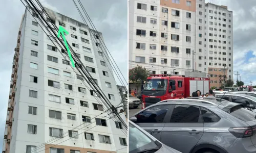 
				
					Incêndio atinge apartamento no bairro de Piatã, em Salvador
				
				