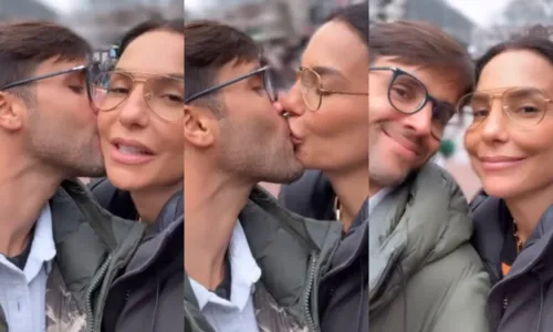 
				
					Ivete Sangalo e Daniel Cady dão beijão em passeio por Boston; VÍDEO
				
				