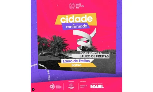 
				
					Lauro de Freitas recebe o maior Festival de Criatividade do mundo
				
				