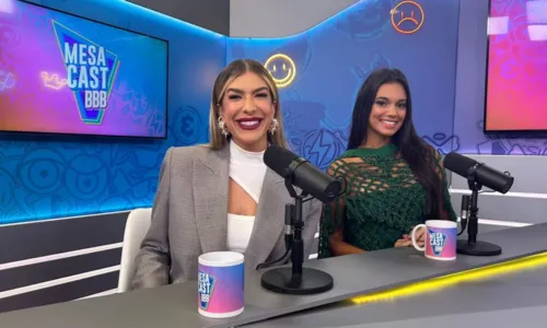  				 					Lore Improta e Alane viralizam com passos de 'Perna Bamba'; ASSISTA 				 				