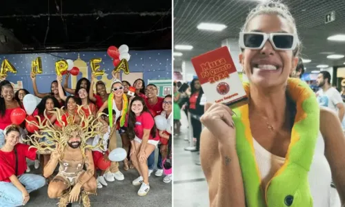 
				
					Lore Improta ganha festa em aeroporto após título da Viradouro
				
				