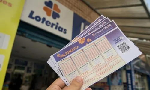 
				
					+Milionária sorteia R$162 milhões neste sábado (30); veja como apostar
				
				