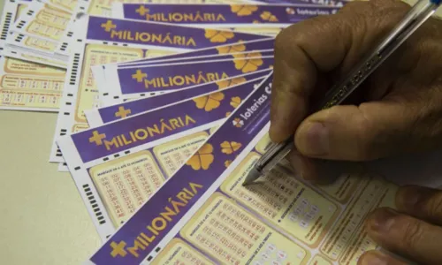 
				
					Milionária sorteia prêmio de R$ 145 milhões nesta quarta (28)
				
				