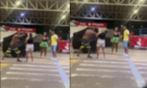 
				
					Mulher é agredida por homem com soco no rosto na Estação Pirajá
				
				
