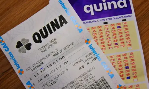  				 					Ninguém acerta dezenas da Quina e o prêmio acumula em R$ 13,3 milhões 				 				