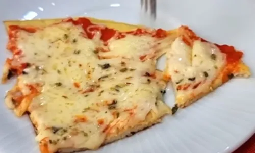  				 					Pizza sem farinha para comer à vontade sem engordar 				 				