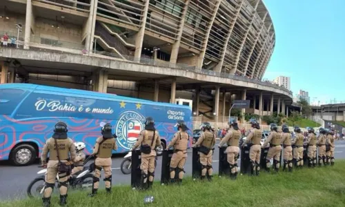 
				
					Polícia monta esquema especial para partida entre Bahia e Atlético-MG
				
				