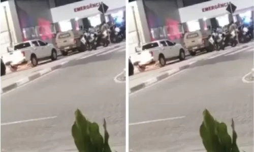  				 					Policial militar é morto a tiros durante assalto em Feira de Santana 				 				