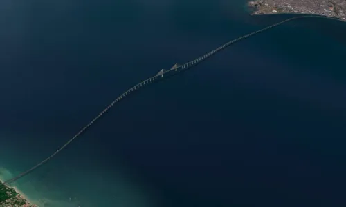  				 					Ponte Salvador-Itaparica: começa perfuração na beira do mar 				 				