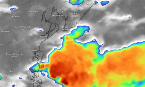  				 					Previsão do tempo: fim de semana terá 90% chance de chuva em Salvador 				 				
