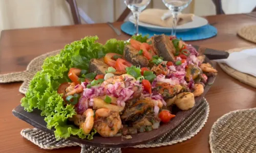  				 					Salvador - 475 anos: aprenda receita de peixe frito com vinagrete 				 				