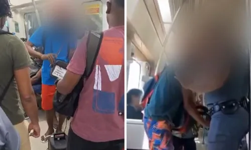 
				
					Segurança impede violinista de tocar e briga é registrada no metrô
				
				
