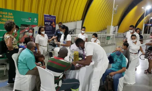  				 					Serviços de saúde gratuitos são oferecidos na Estação Bairro da Paz 				 				