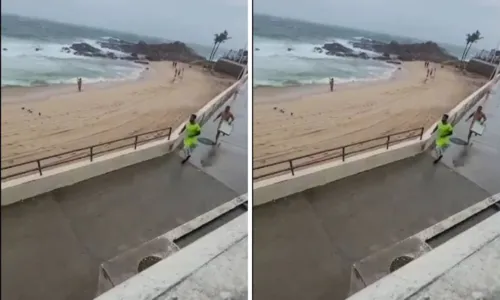 
				
					Três pessoas são resgatadas de afogamentos em praias da Barra
				
				