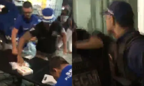 
				
					VÍDEO: Guarda municipal agride ambulante no rosto em Salvador
				
				