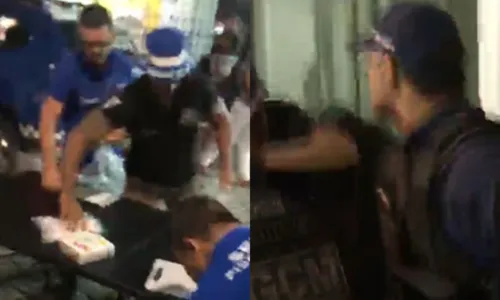  				 					VÍDEO: Guarda municipal agride ambulante no rosto em Salvador 				 				