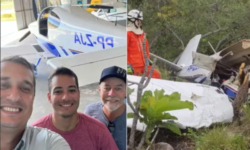 Vítimas em acidente de avião na Bahia serão enterrados nesta segunda