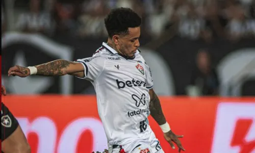  				 					Vitória perde para o Botafogo e sai atrás em duelo pela Copa do Brasil 				 				