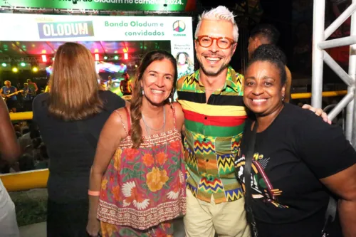 
				
					Alinne Rosa, Daniela Mercury e Jacaré marcam presença no Olodum; FOTOS
				
				