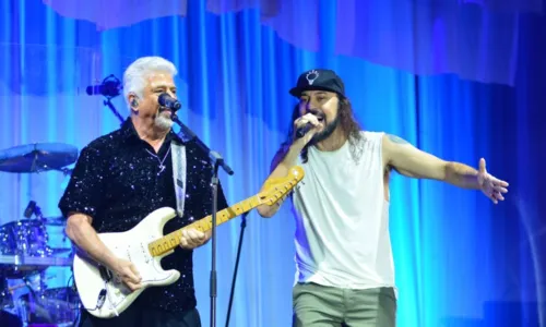 
				
					Amigos, Lulu e Gabriel o Pensador celebram mistura de ritmos
				
				