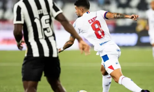 
				
					Bahia vence Botafogo por 2 a 1 e assume vice-liderança na Série A
				
				