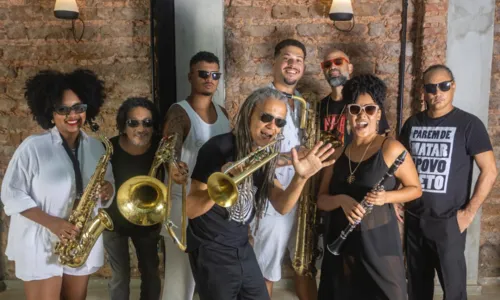 
				
					Banda Skanibais recebe Pedro Pondé e Riane Mascarenhas em Salvador
				
				