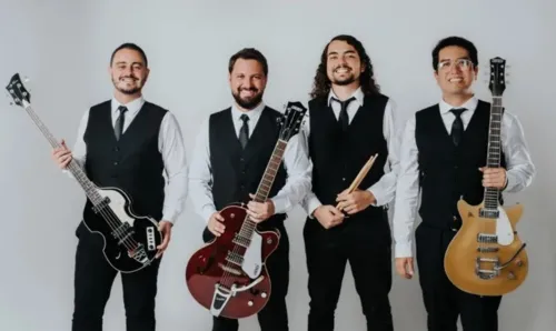 
				
					Banda baiana faz show em tributo aos Beatles
				
				