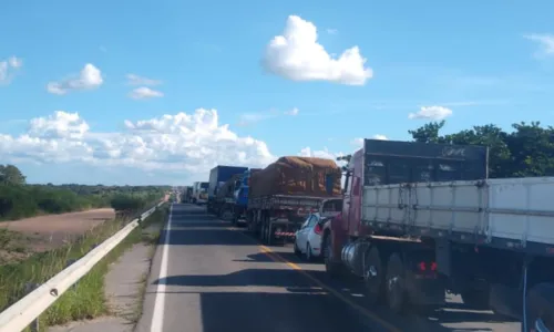 
				
					Batida entre carreta e ônibus mata homem e fecha BR-116
				
				