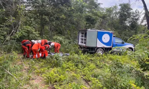 
				
					Bombeiros resgatam corpos das vítimas de queda de avião na Bahia
				
				