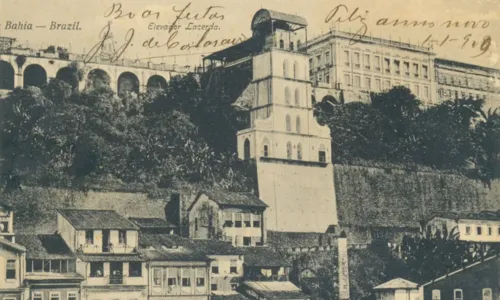 
				
					Cartão postal de Salvador, Elevador Lacerda completa 150 anos
				
				