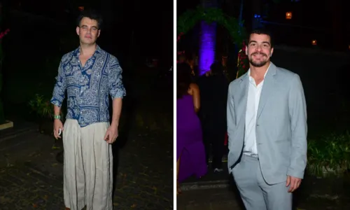 
				
					Casamento de Rodrigo Fagundes e Wendell Bendelack reúne famosos no Rio
				
				